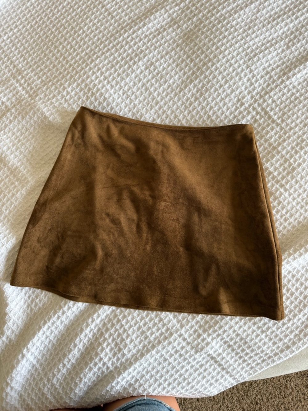 Z Supply suede mini skirt size medium